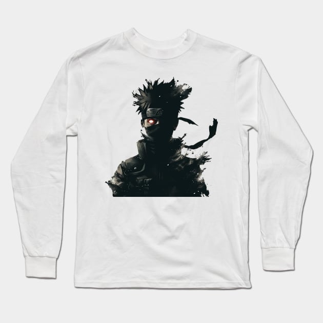 kakashi Long Sleeve T-Shirt by fancy ghost